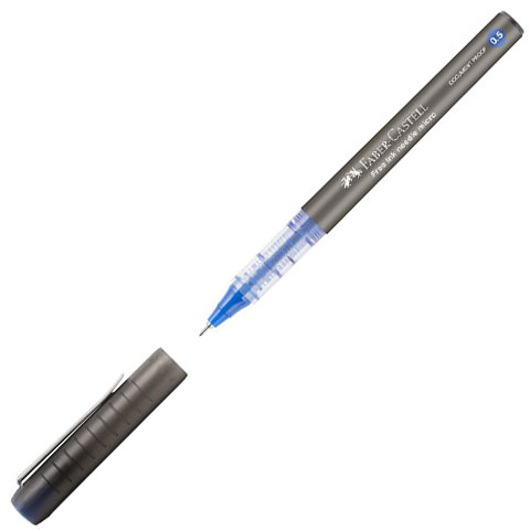 Faber-Castell: Ролер с игла 0,5mm син изображение 1