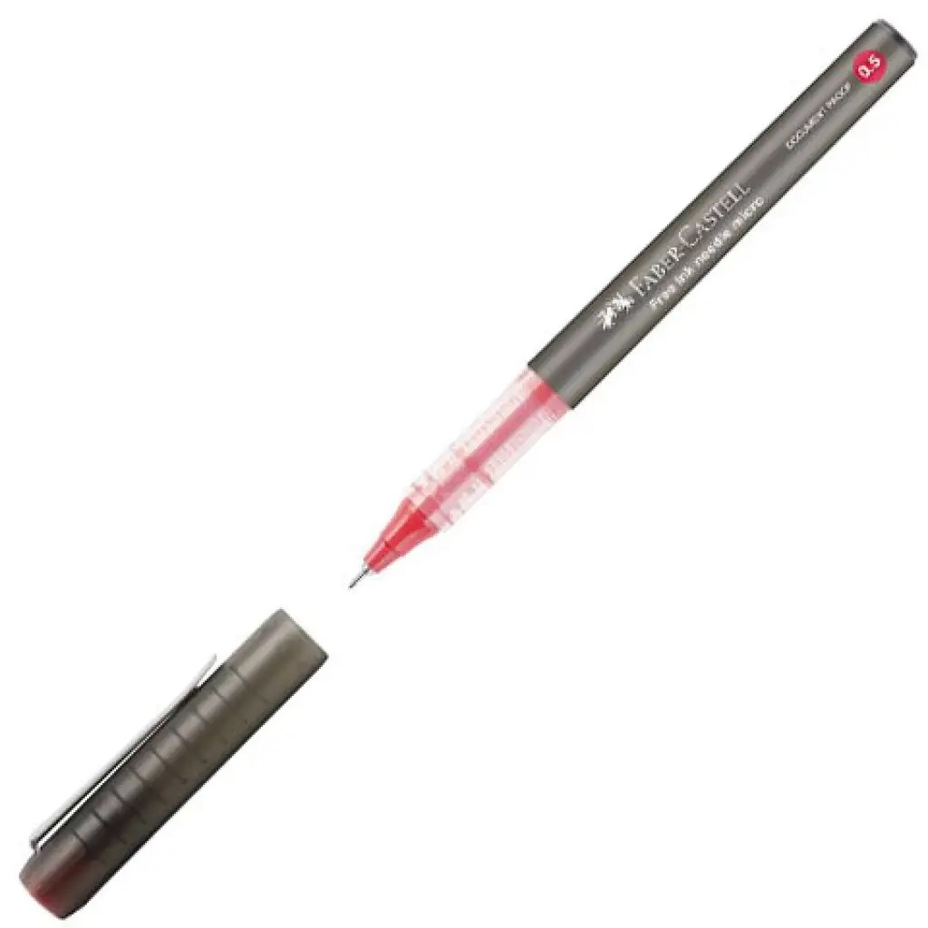 Faber-Castell: Ролер за писане 0,5mm червен изображение 1