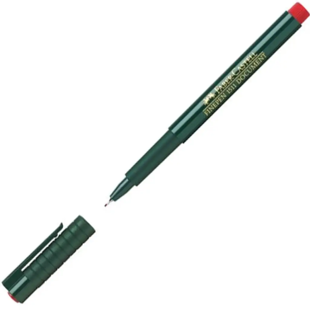 Faber-Castell: Rostirón Finepen 1511 0,4mm червен изображение 1