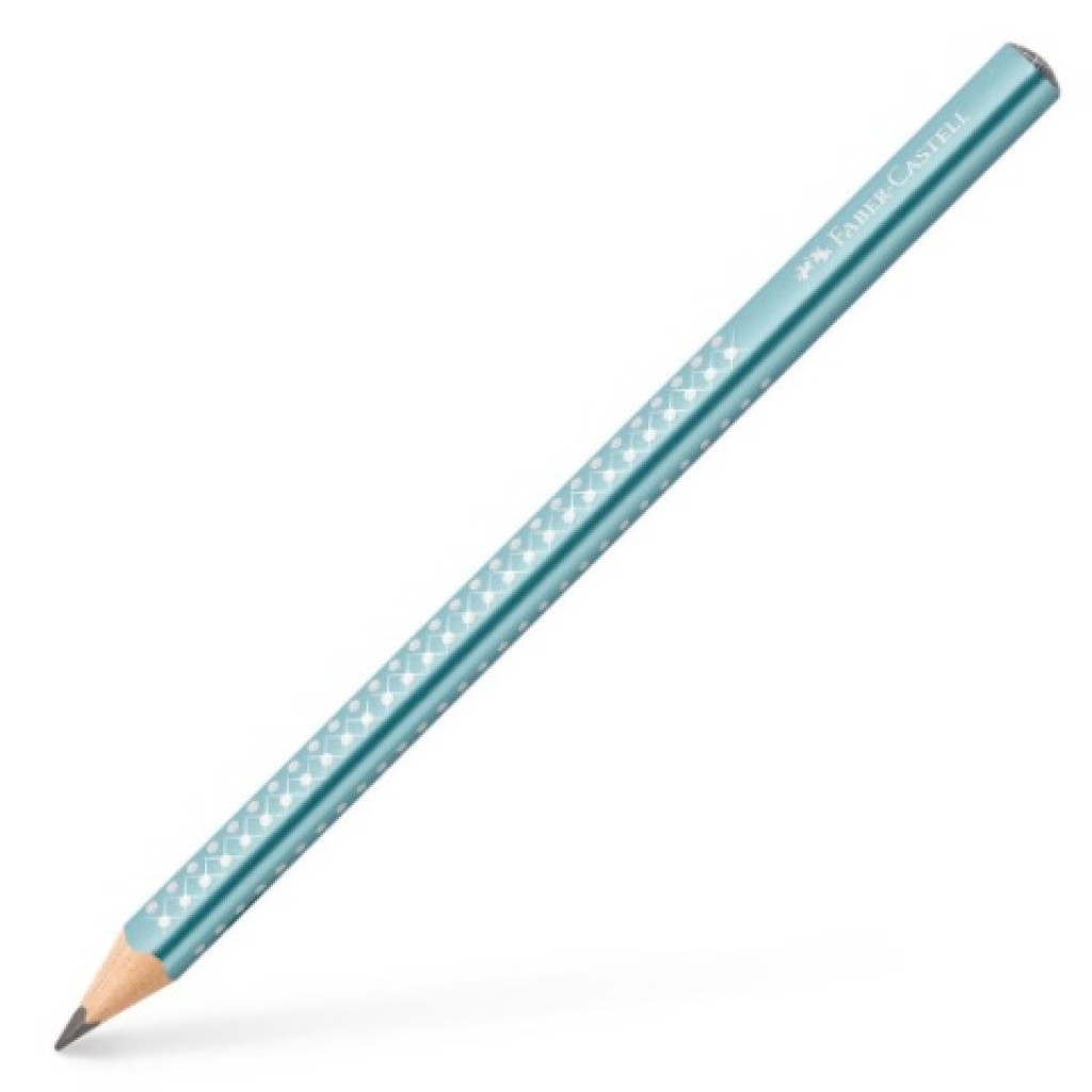 Faber-Castell: Sparkel Jumbo перлен метален океански син графитен молив изображение 1