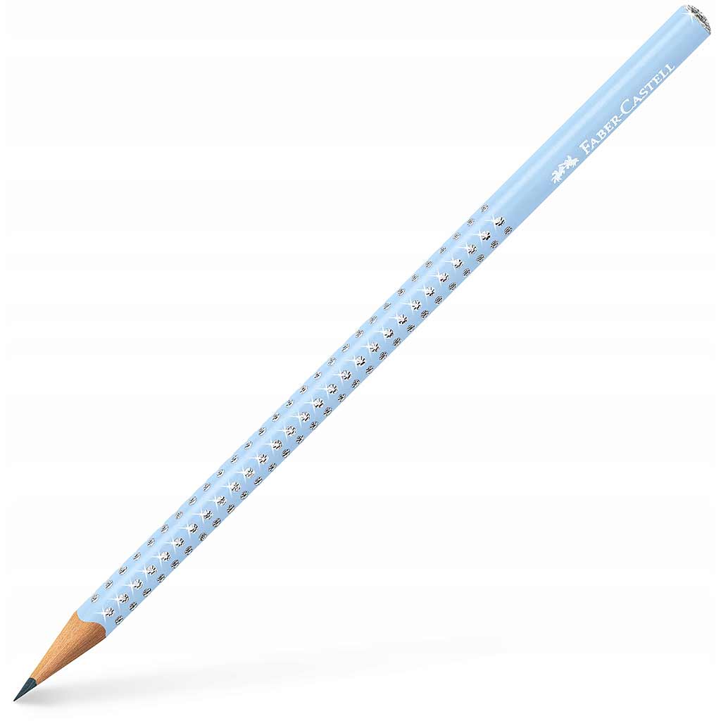 Faber-Castell: Sparkle графитен молив перлен небесносин цвят 1бр изображение 1