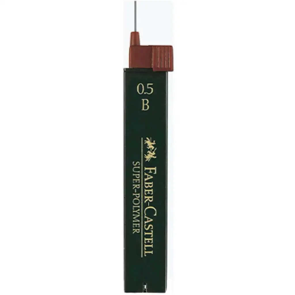 Faber-Castell: Супер полимерен графит 0,5mm, 12бр, B изображение 1