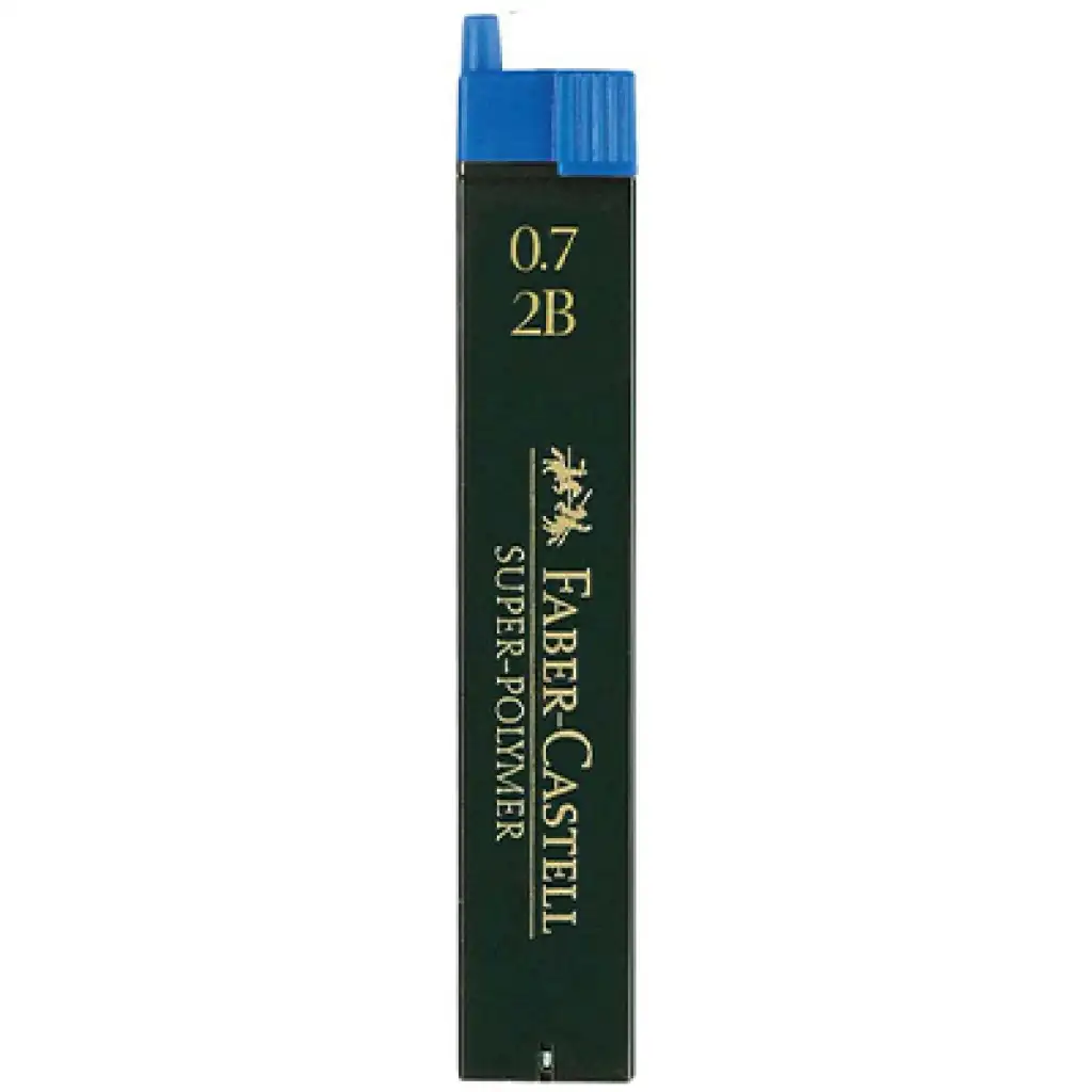 Faber-Castell: Супер полимерен графит 0,7mm, 12бр., 2B изображение 1