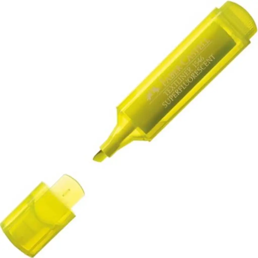 Faber-Castell: Суперфлуоресцентен маркер жълт изображение 1