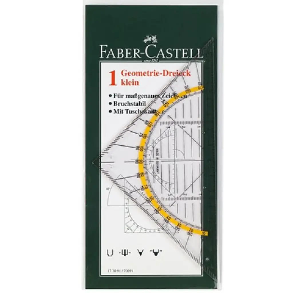 Faber-Castell: Триъгълна права линия с ъгломер изображение 1