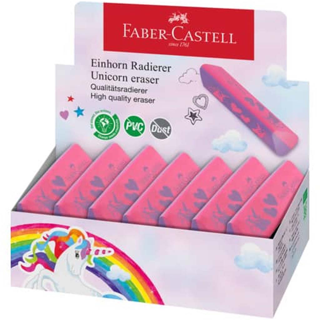 Faber-Castell: Уникорнов триъгълен гумичка 1бр изображение 1