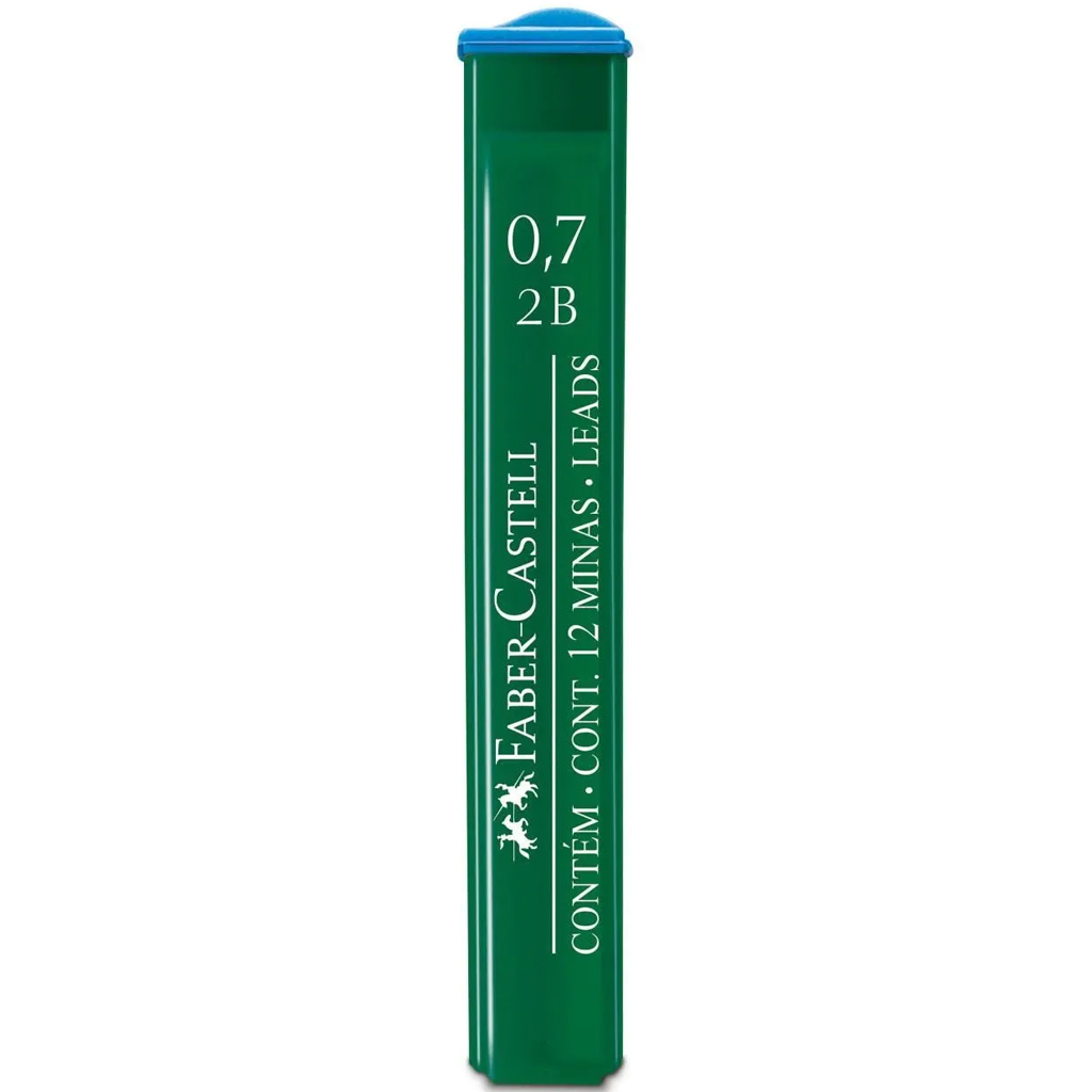 Faber-Castell: Железен пълнител 12бр., 0,7мм, 2B изображение 1