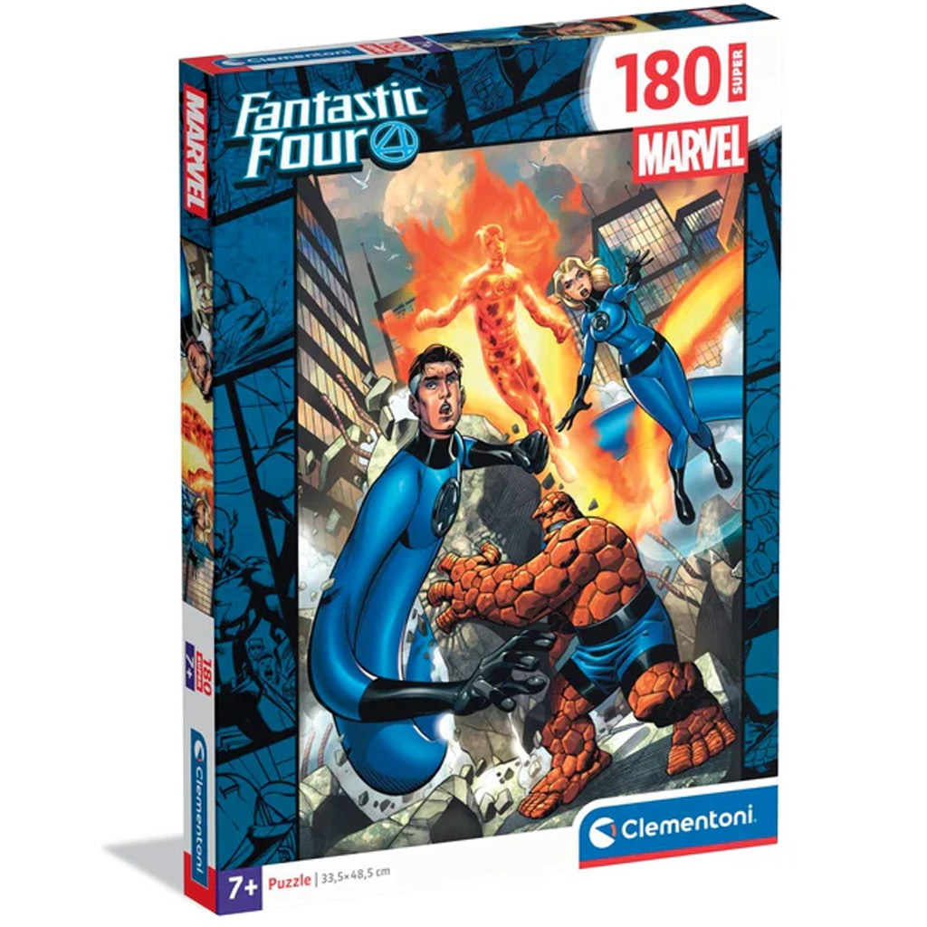 Фантастичната четворка 180 части Super Puzzle - Clementoni изображение 1