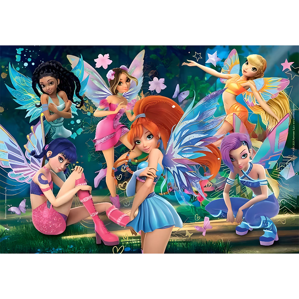 Феи на Winx Club 104 части Super Puzzle - Clementoni изображение 2