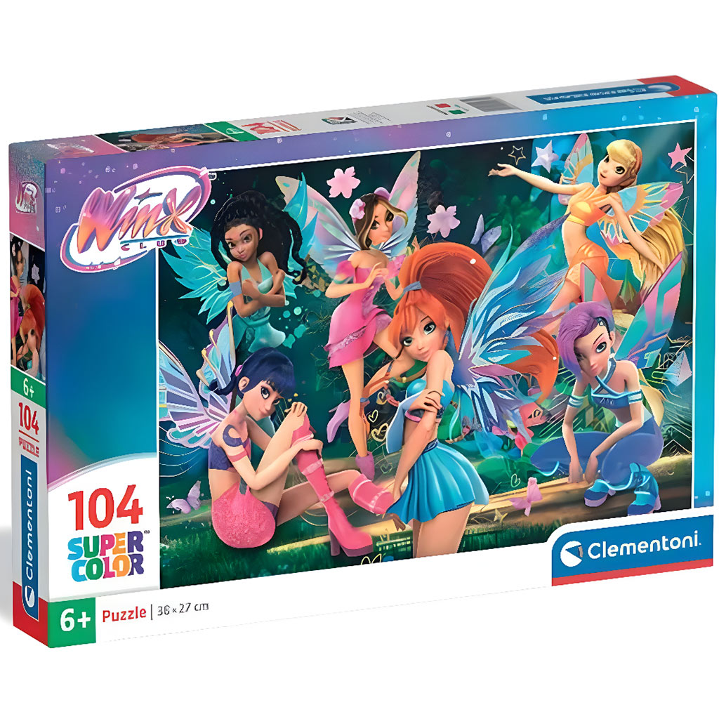 Феите на Winx Club 104 части пъзел - Clementoni изображение 1