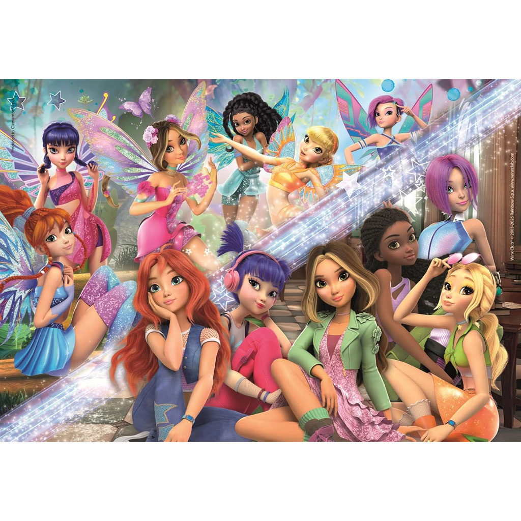 Феите на Winx Club 180 части Super Puzzle - Clementoni изображение 2