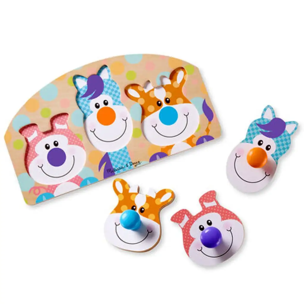 Фермерска дървена гигантска пъзел форма - Melissa & Doug изображение 2
