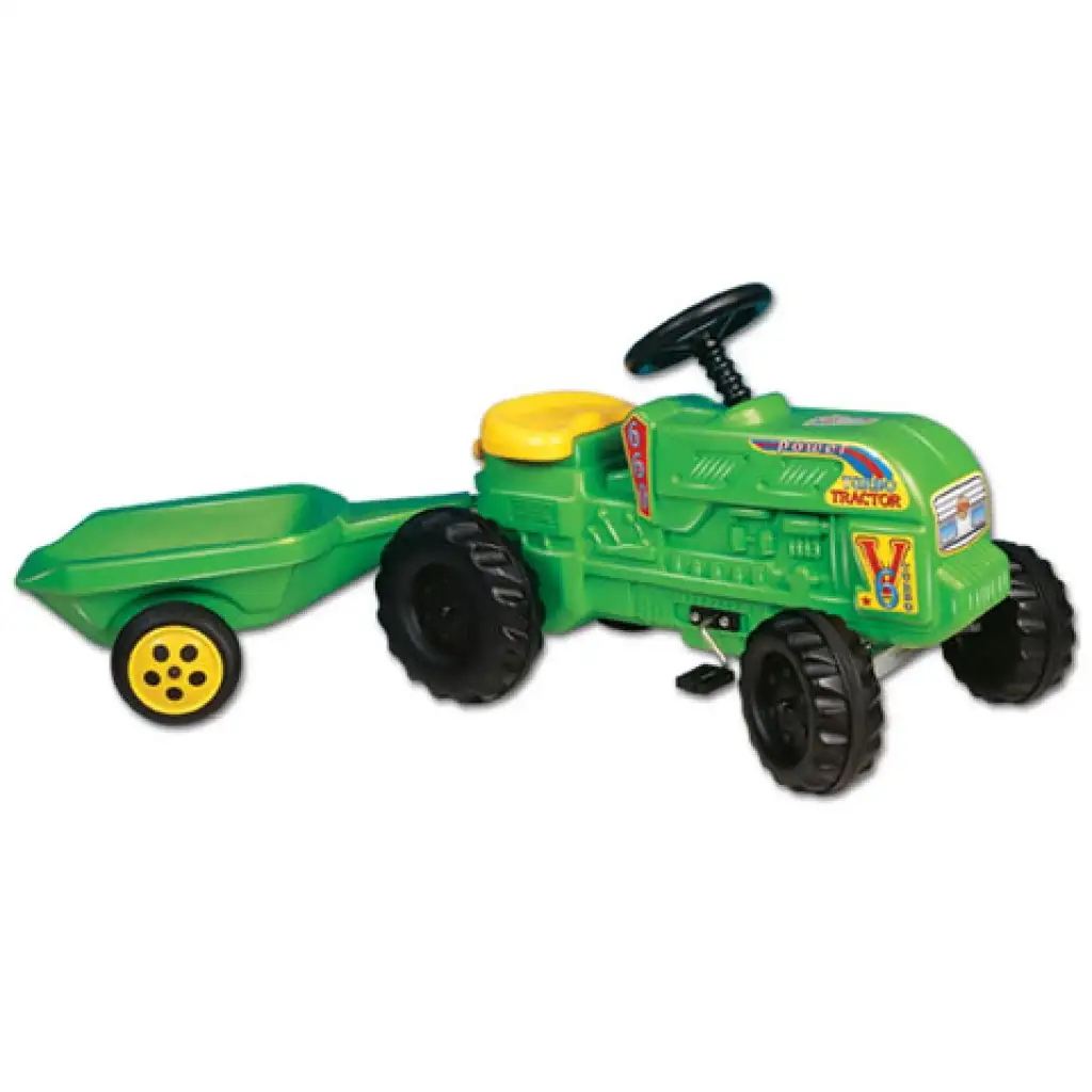 Фермерски трактор с ремарке - D-Toys изображение 1
