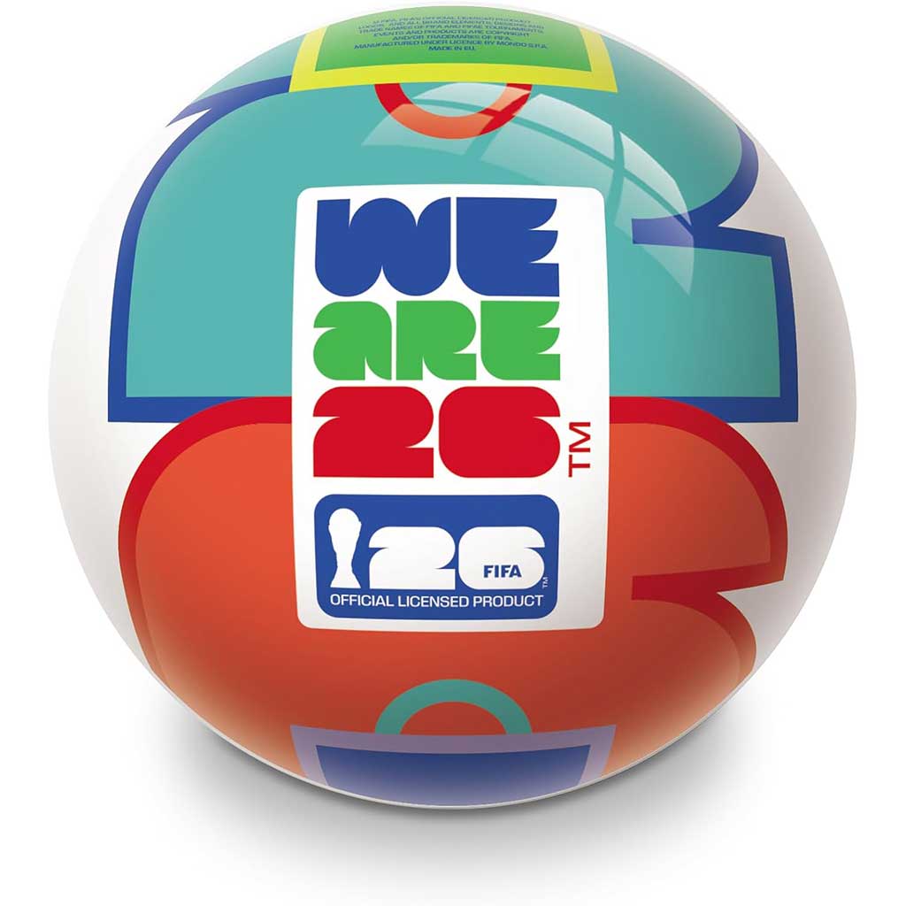 FIFA Световно първенство 2026 Мексико гумена топка 22 см - Mondo Toys изображение 1