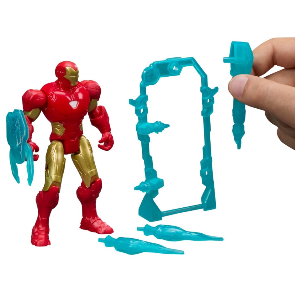 Фигура на Железния човек от Marvel Отмъстителите Action Verse – Hasbro изображение 2