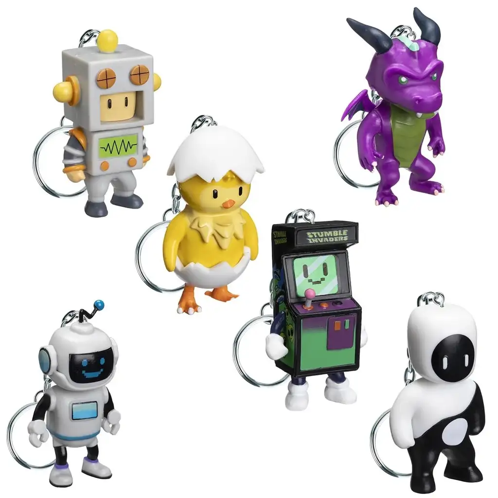 Фигура Stumble Guys ключодържател в кутия в различни варианти 1бр изображение 2