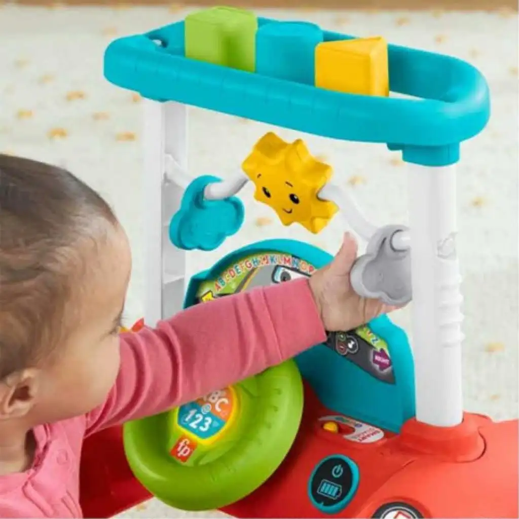 Fisher-Price: 2 в 1 интелигентен проходилка - Mattel изображение 3