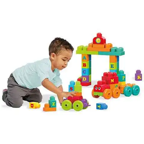 Fisher-Price: ABC музикален влак строителен комплект - Mega Bloks изображение 3