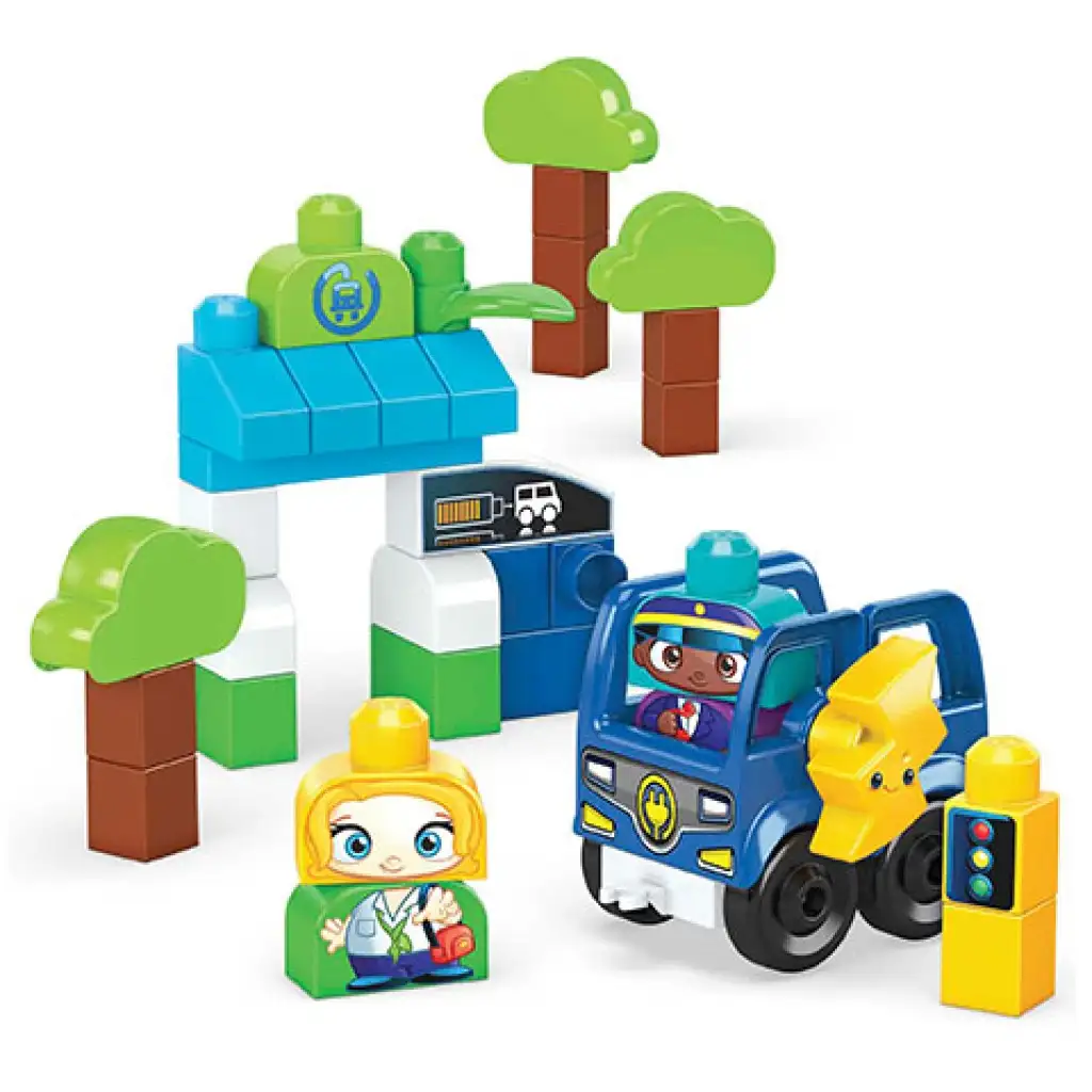 Fisher-Price: Автобусна спирка Green Town с зарядна станция - Mega Bloks изображение 2