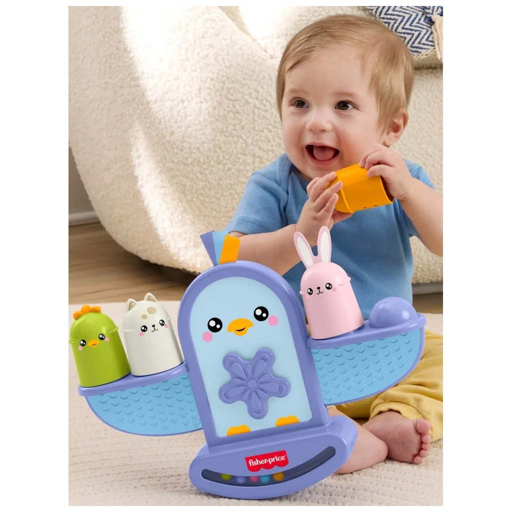 Fisher-Price: Балансираща птичка комплект за игра - Mattel изображение 4