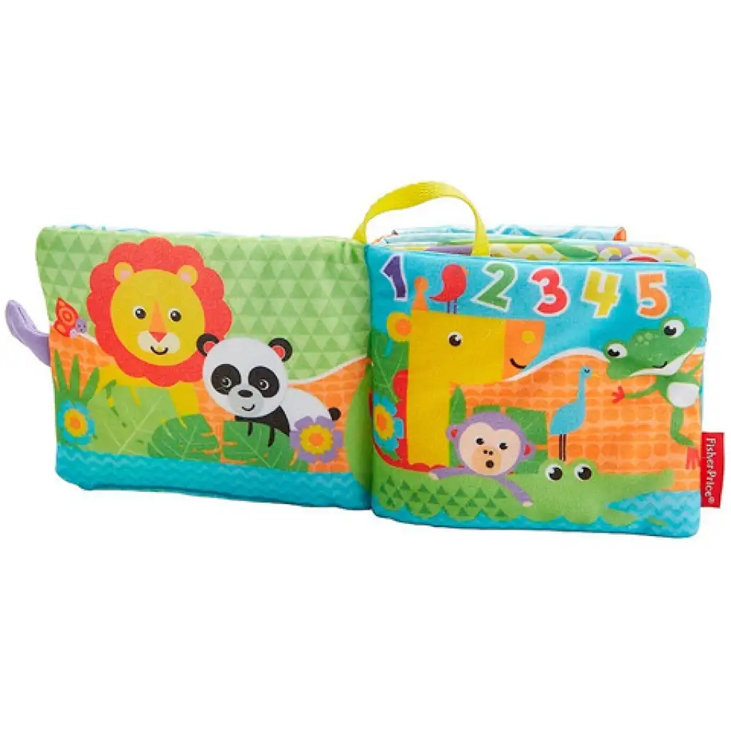 Fisher-Price: Броим 1 - 5 занимателна книга - Mattel изображение 2