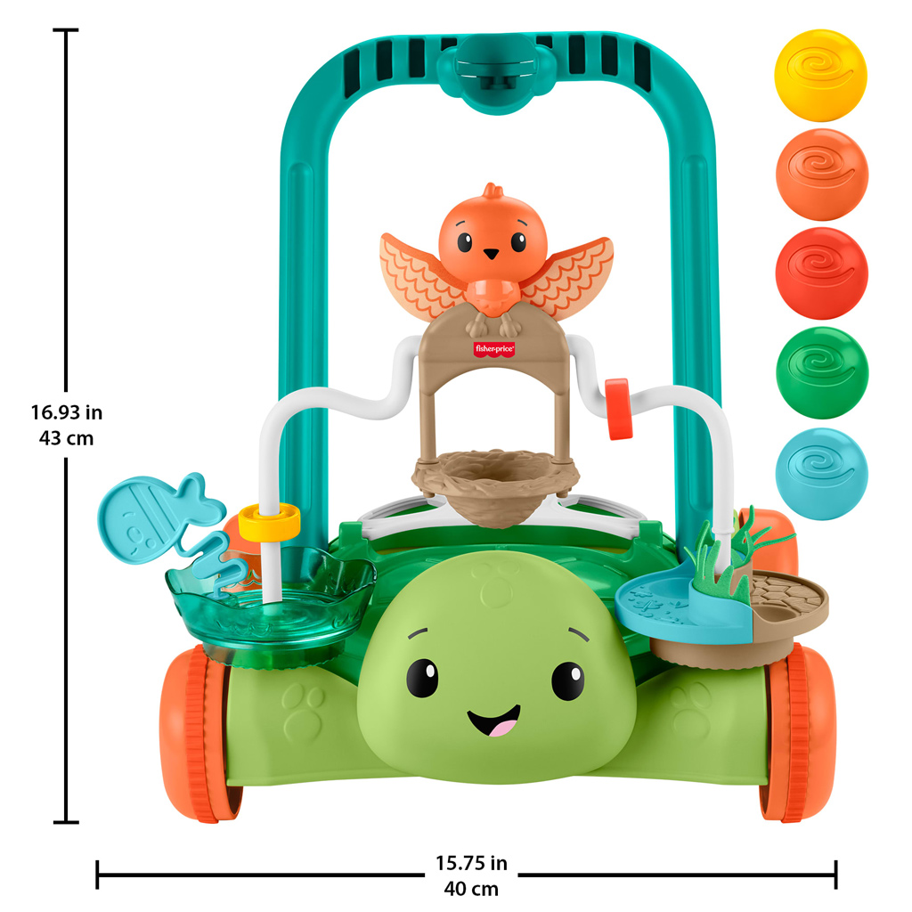 Fisher-Price: Черупчест приятел за ходене - Mattel изображение 6