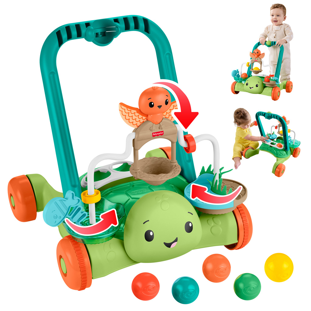 Fisher-Price: Черупчест приятел за ходене - Mattel изображение 1