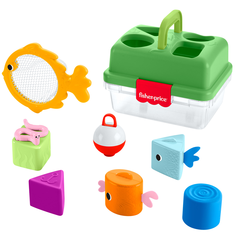 Fisher-Price: Формообразуваща риболовна кутия - Mattel изображение 2