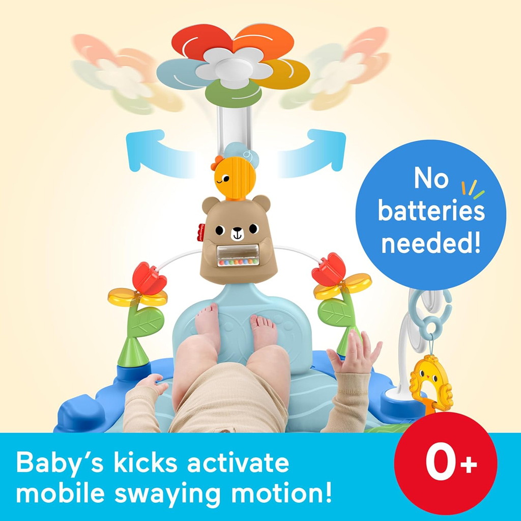 Fisher-Price: Интерактивен килим за игра с мечета - Mattel изображение 3