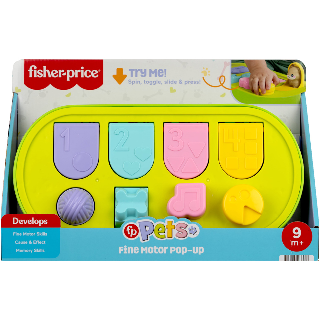 Fisher Price: Изскачащи животни - Mattel изображение 1