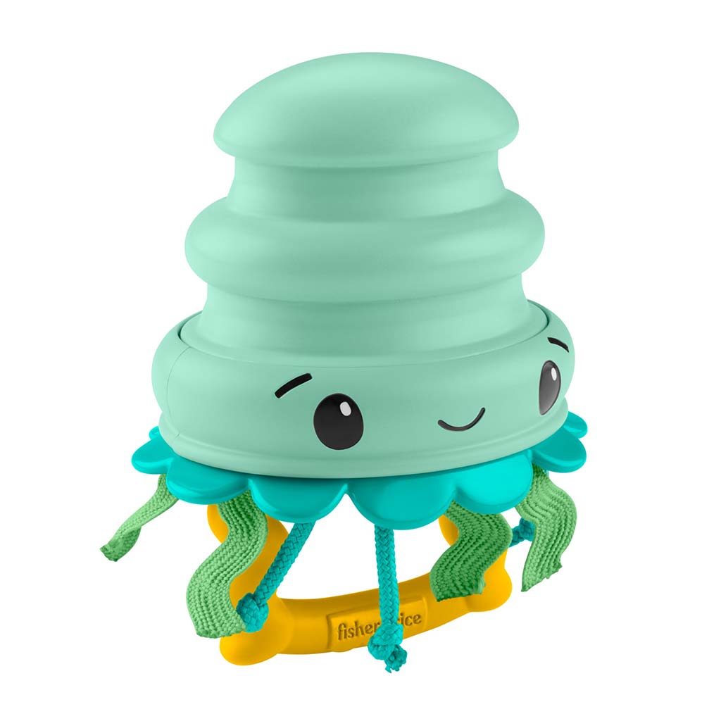 Fisher-Price: Морска приятелка гризалка - Медуза - Mattel изображение 2