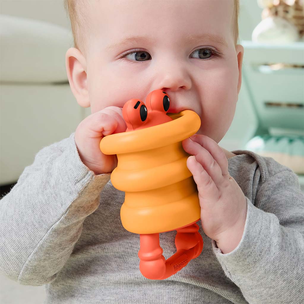 Fisher-Price: Морски приятел гризалка - Рак - Mattel изображение 3