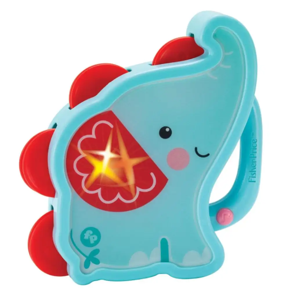 Fisher-Price: Моят първи тамбурин с елефант - Reig изображение 2