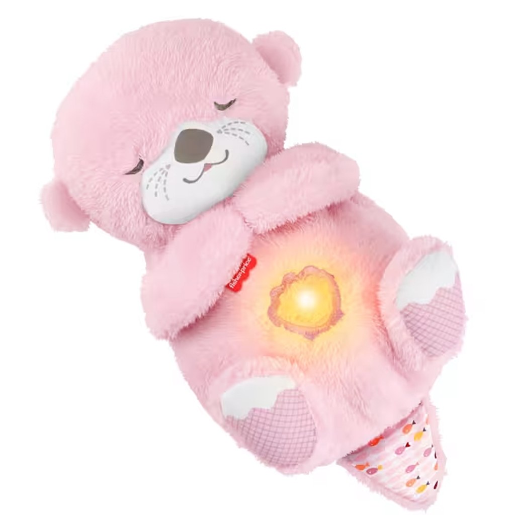 Fisher-Price: Розова спяща видра с функции - Mattel изображение 1