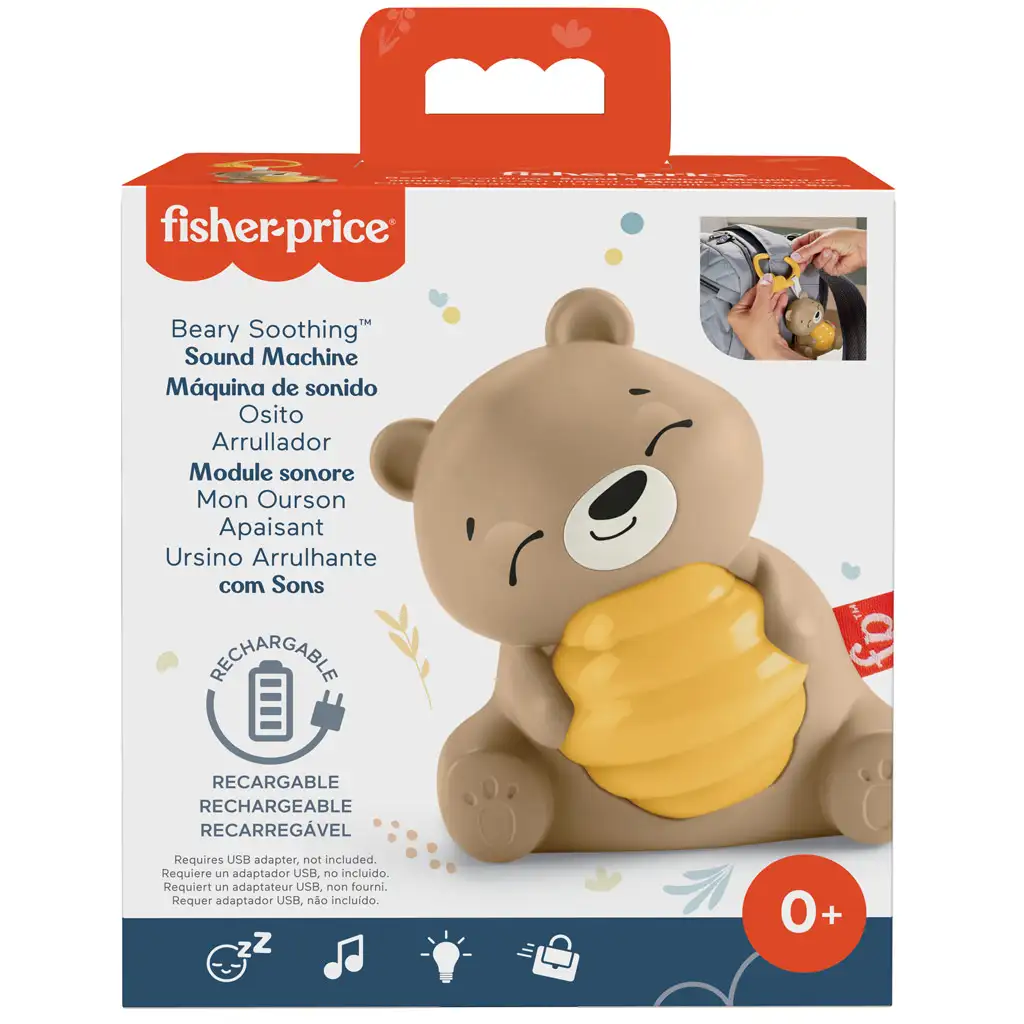 Fisher-Price: Sensimals Durmimaci с светлина и звук - Mattel изображение 1