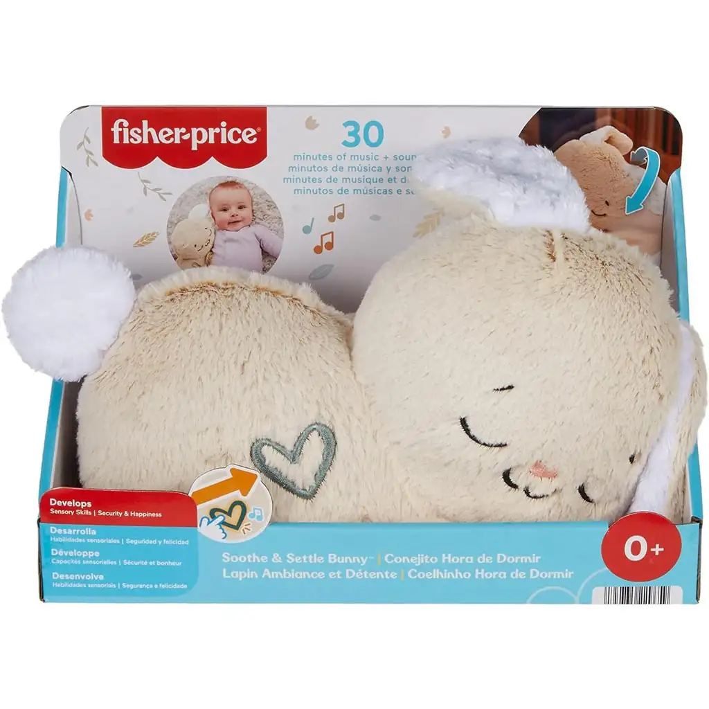 Fisher-Price: Sensimals Успокояващ Зайче - Mattel изображение 1