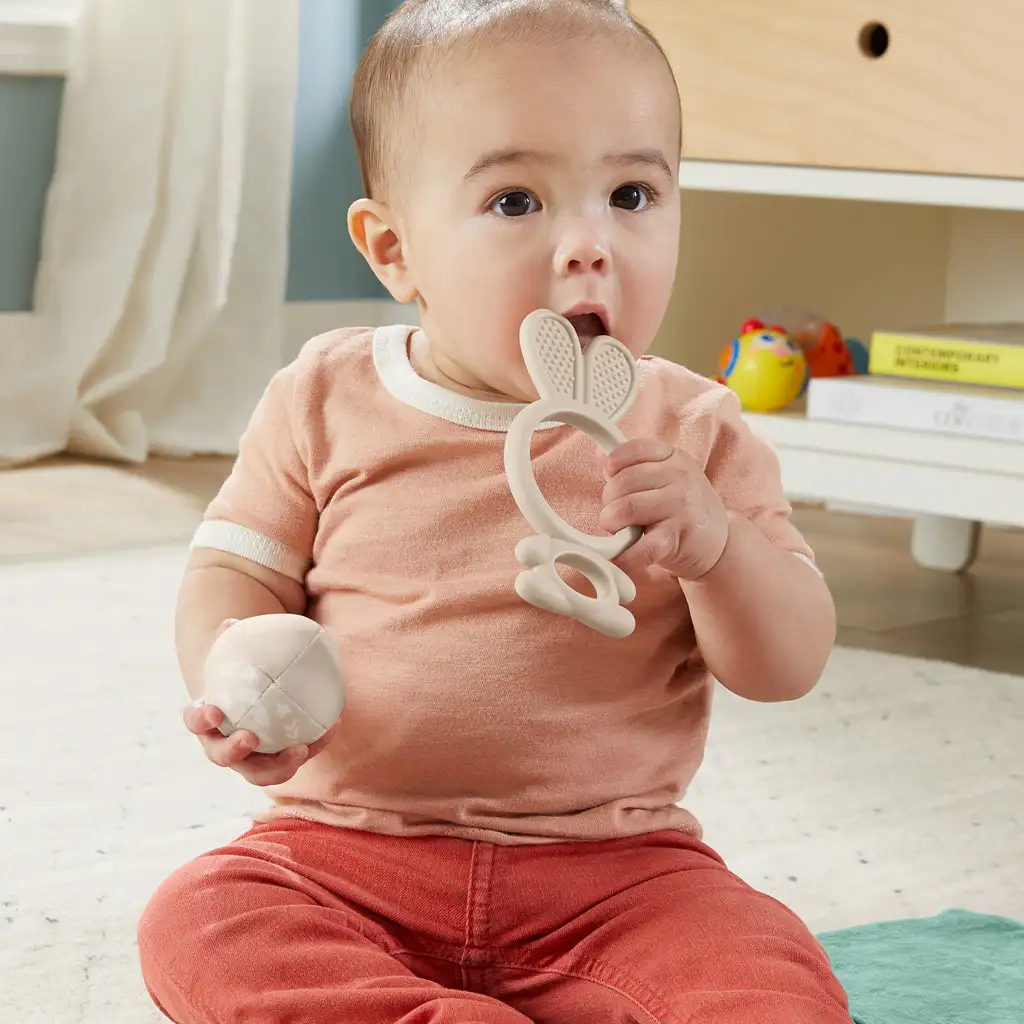 Fisher-Price: Sensimals Здравей усещане 4 бр. бебешки играчки комплект - Mattel изображение 5