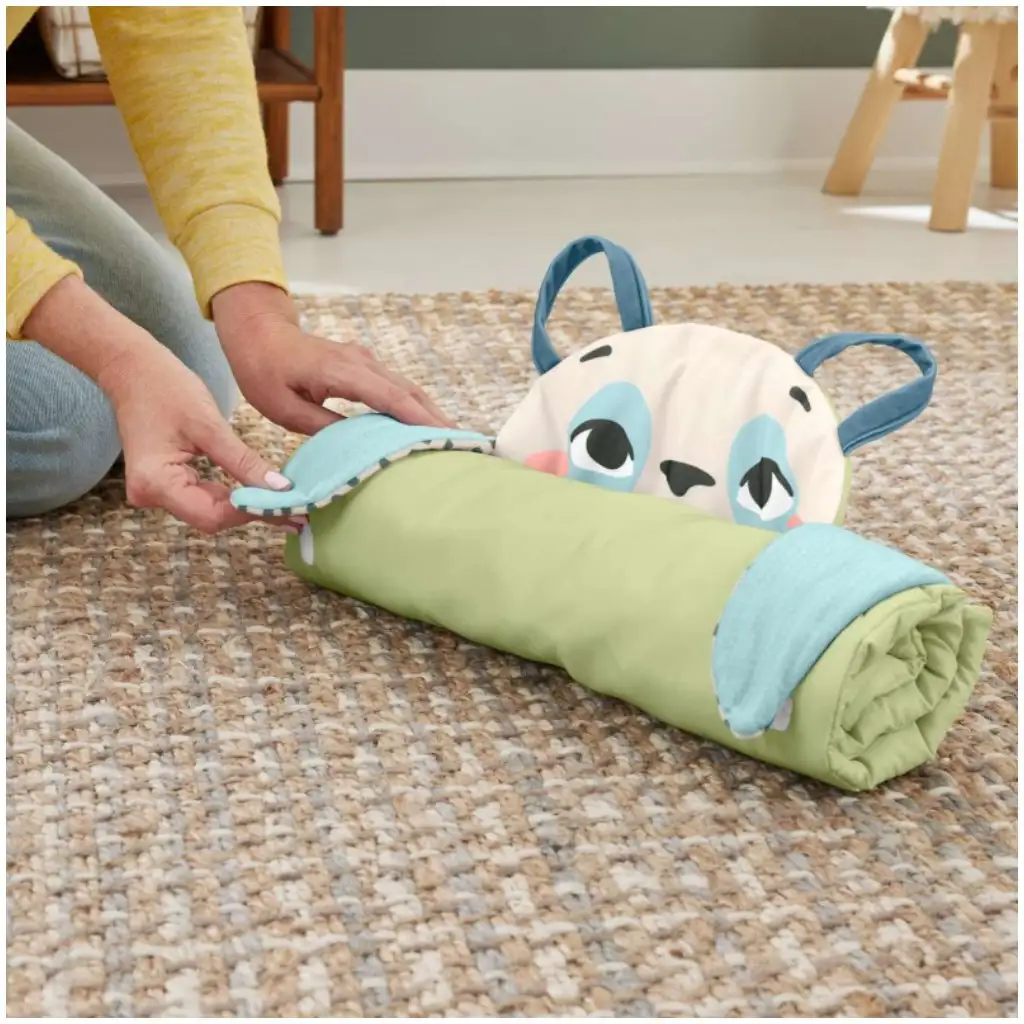Fisher-Price: Сгъваемо детско килимче с панда - Mattel изображение 4