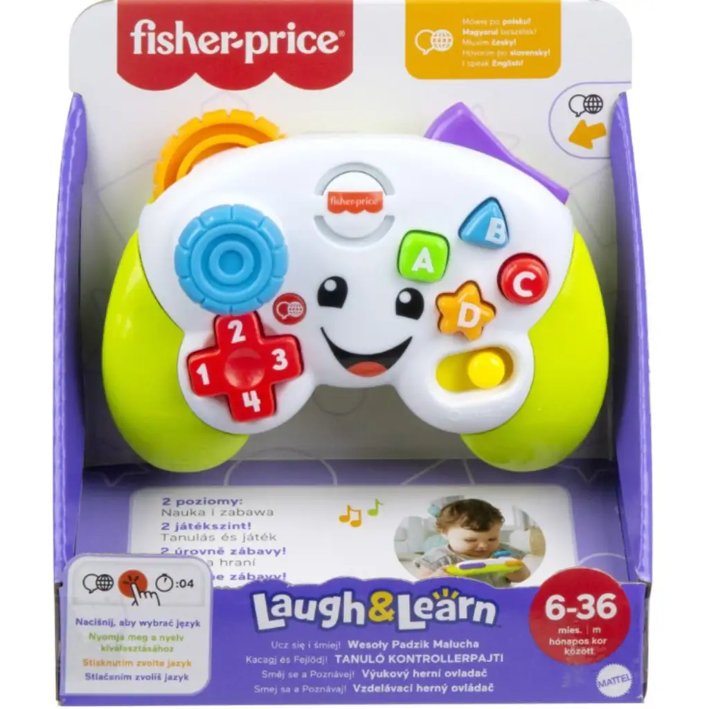 Fisher-Price: Смей се и Расти - Учебен Контролер - Mattel изображение 1