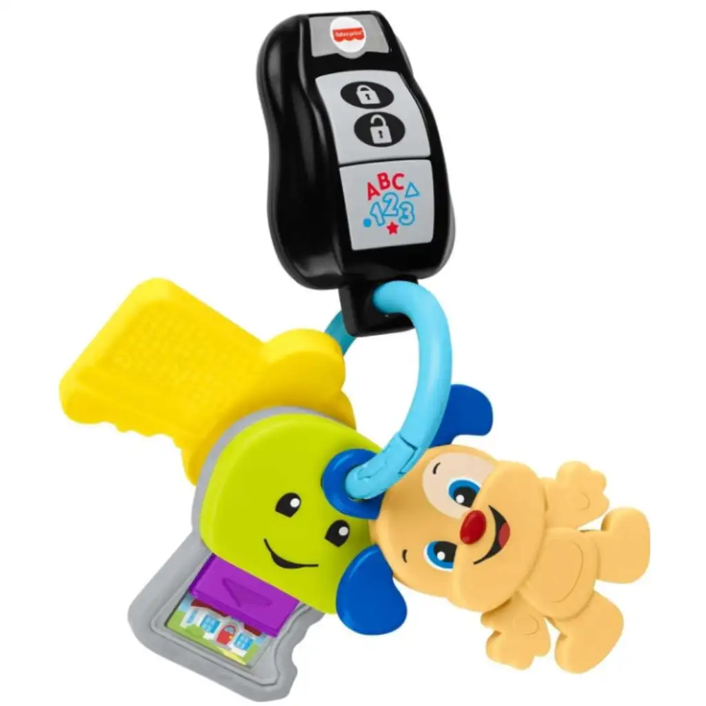 Fisher-Price: Смей се и се развивай Учебен ключ за кола - Mattel изображение 2