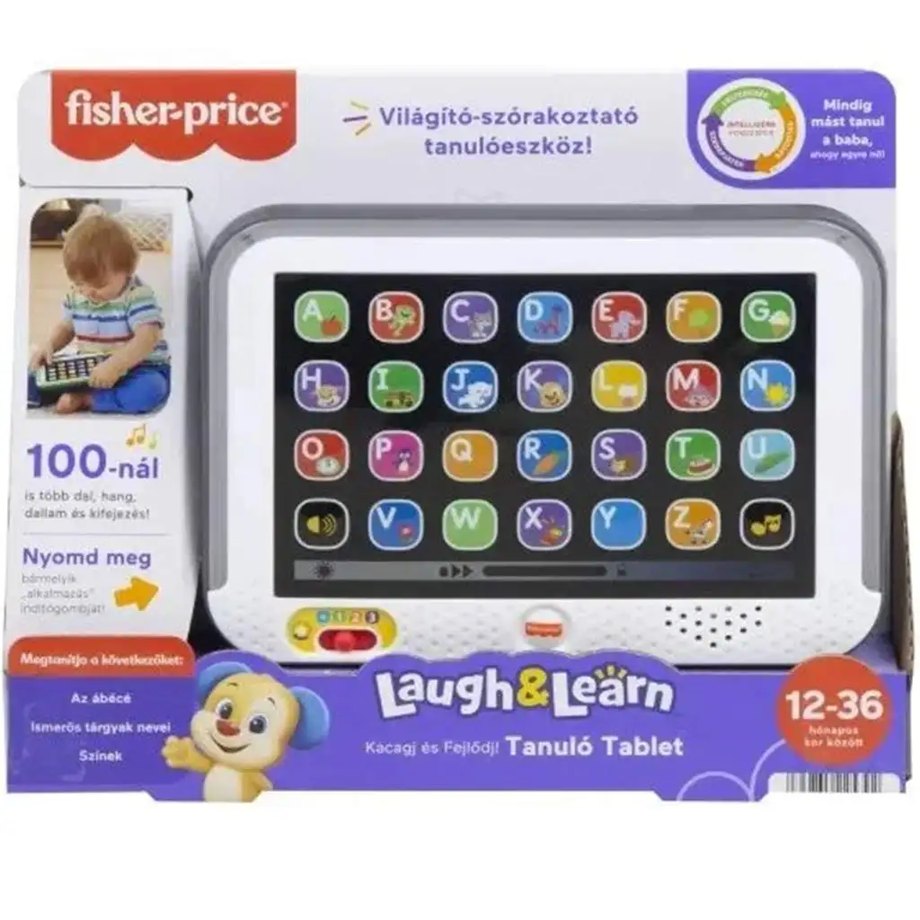 Fisher-Price: Смей се и учи обучителен таблет 2024 година (на български) - Mattel изображение 1