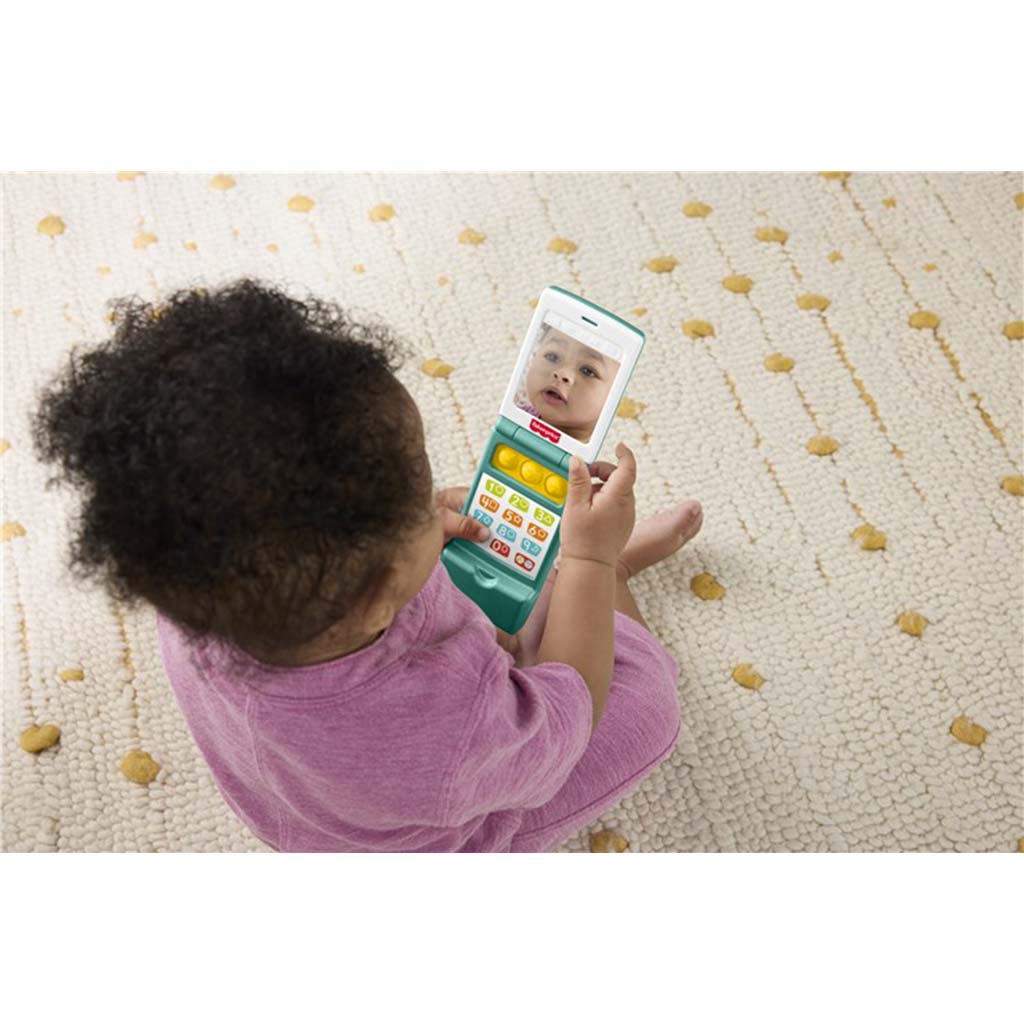 Fisher-Price: Смей се и учи сгъваем телефон - Mattel изображение 3
