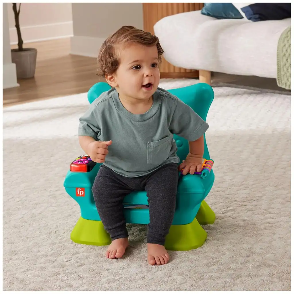 Fisher-Price: Смей се и учи Учебен стол - Mattel изображение 3
