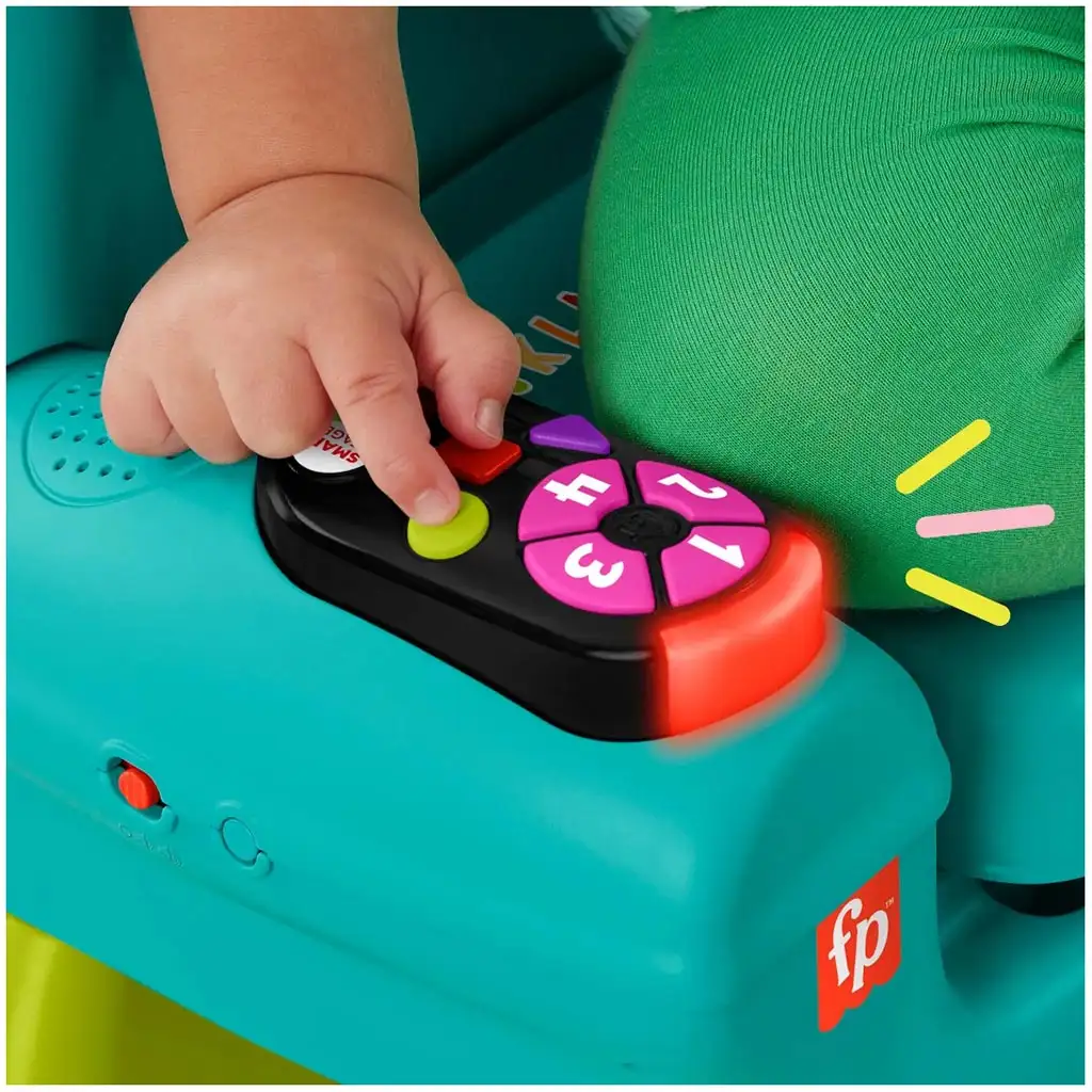 Fisher-Price: Смей се и учи Учебен стол - Mattel изображение 4