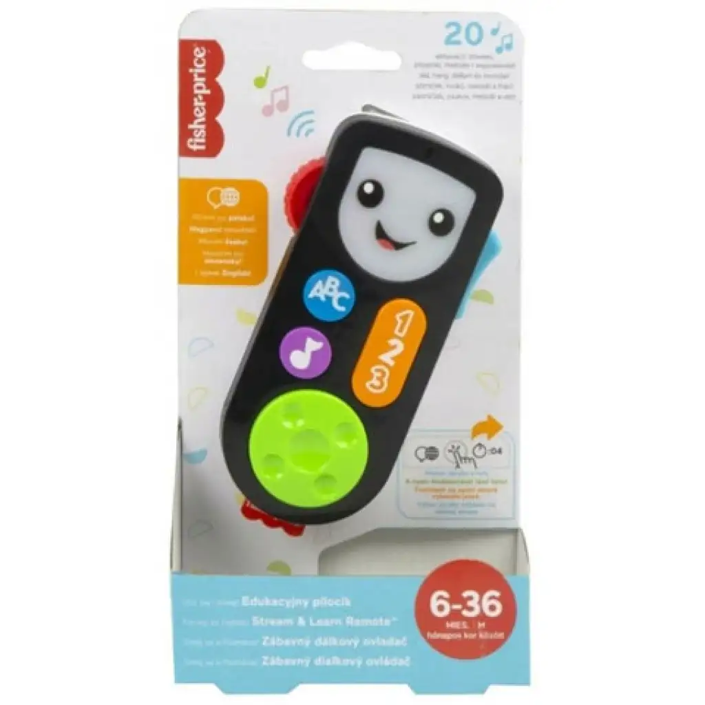 Fisher-Price: Смейте се и се развивайте Учебно дистанционно - Mattel изображение 1