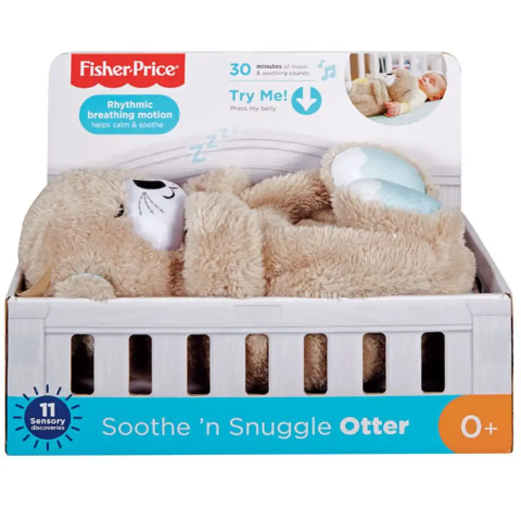 Fisher-Price: Спяща видра с функции - Mattel изображение 1