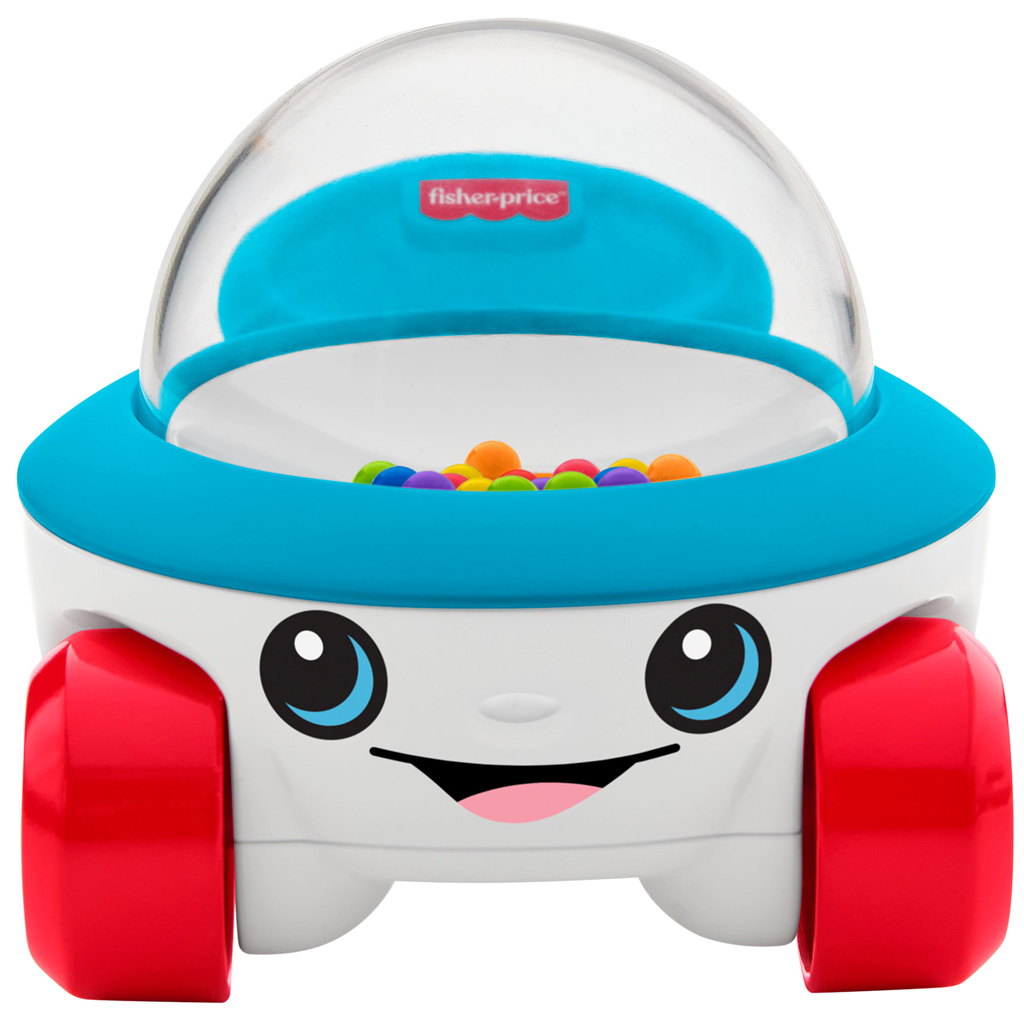 Fisher-Price: Тили-толи подскачащи цветни мъниста бутано автомобилче - Mattel изображение 2