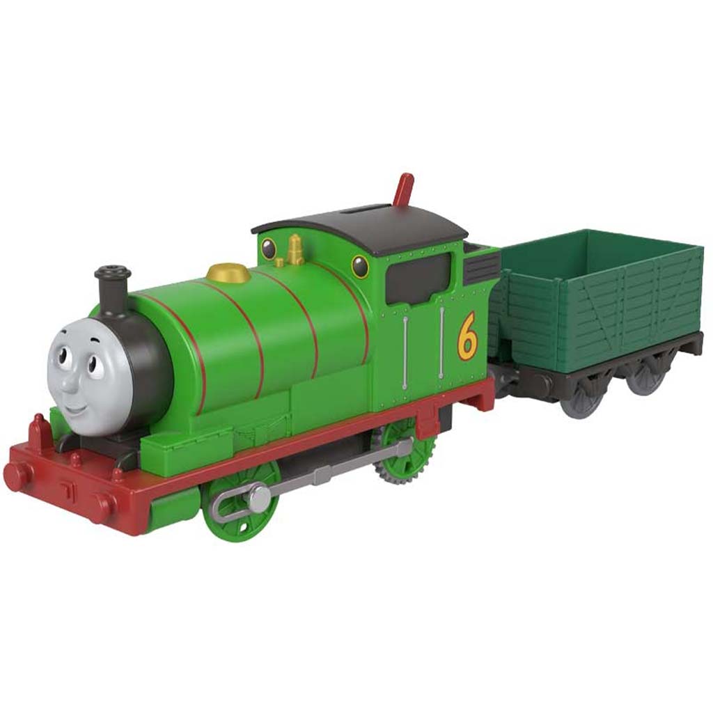 Fisher-Price: Томас и приятели моторизирана локомотивка Перси - Mattel изображение 2