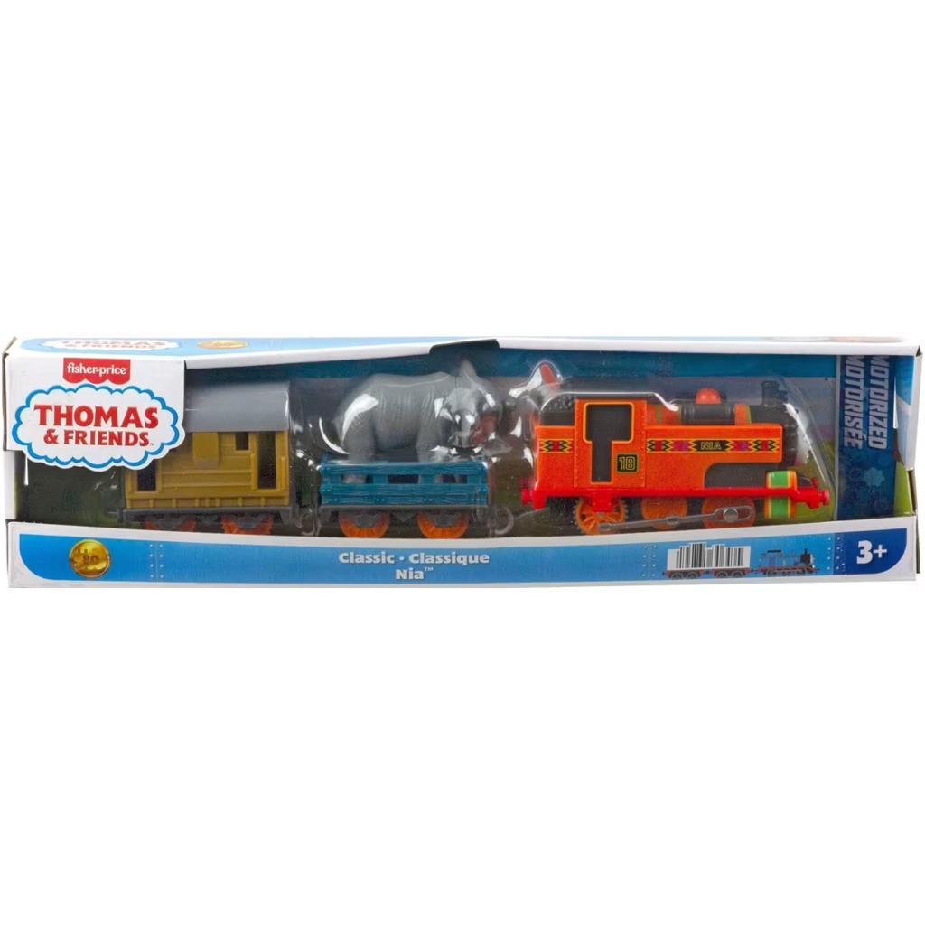 Fisher-Price: Томас и приятелите - Ниа моторизирана локомотив с товар - Mattel изображение 1