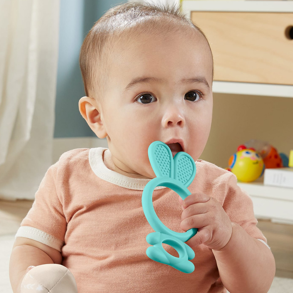 Fisher-Price Забавни фигурки Заек гризалка - Mattel изображение 2
